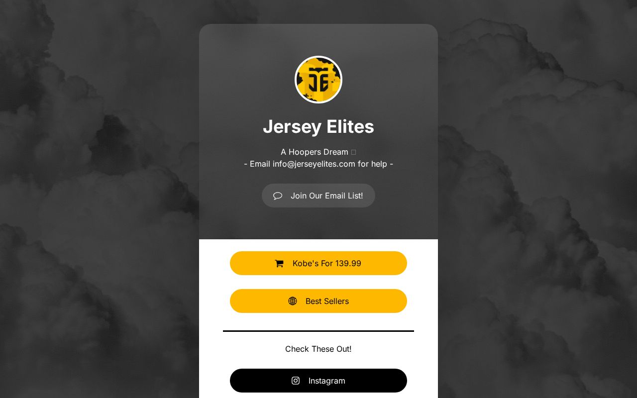 Jersey Elites Carrd